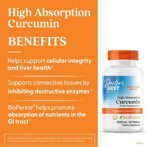 a product and info image of dr's best curcumin supplements on amazon