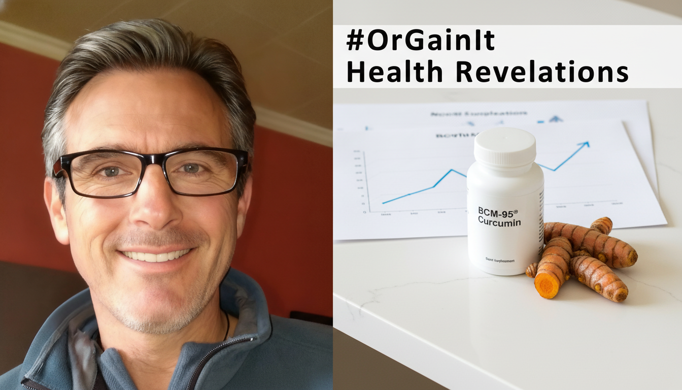 Health researcher Robert Martin Lees conducting an in-depth analysis of the clinical data and formulation of BCM-95® curcumin, examining its bioavailability advantages over standard turmeric extracts.