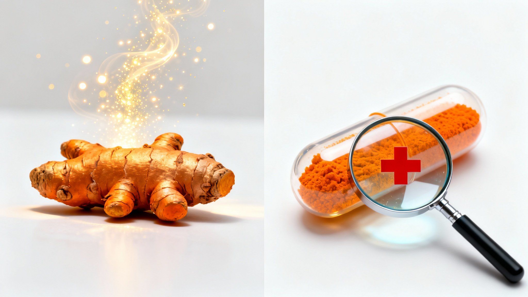 Clinical study data overview on turmeric and curcumin supplement safety and side effects at various dosages