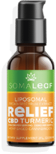 product image of the somaleaf cbd turmeric product