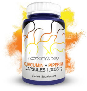 Nootropics Depot Curcumin with Piperine Capsules
