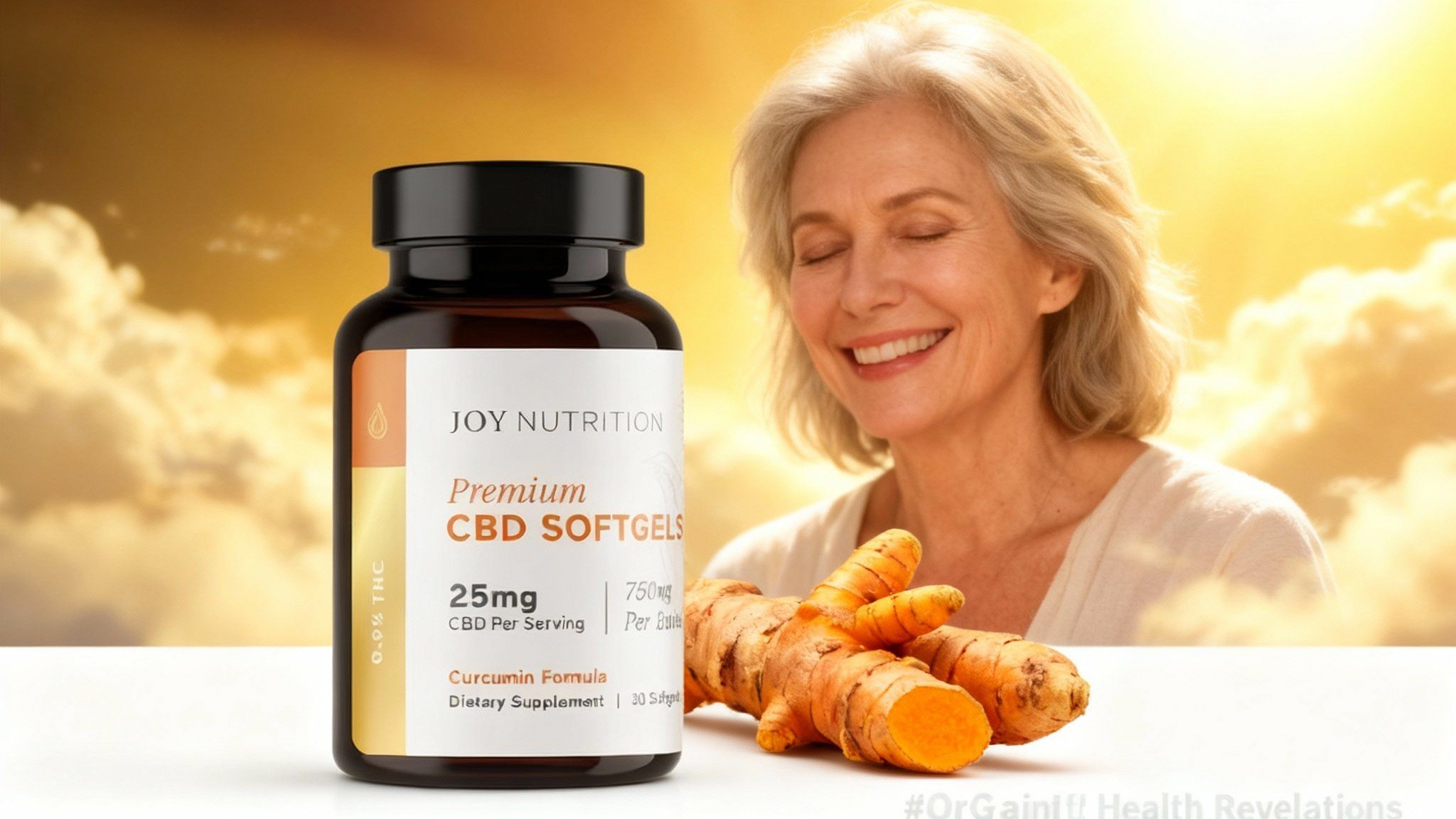 Joy Organics CBD + Turmeric