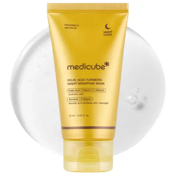 Medicube Kojic Acid Turmeric Overnight Wrapping Peel-Off Mask