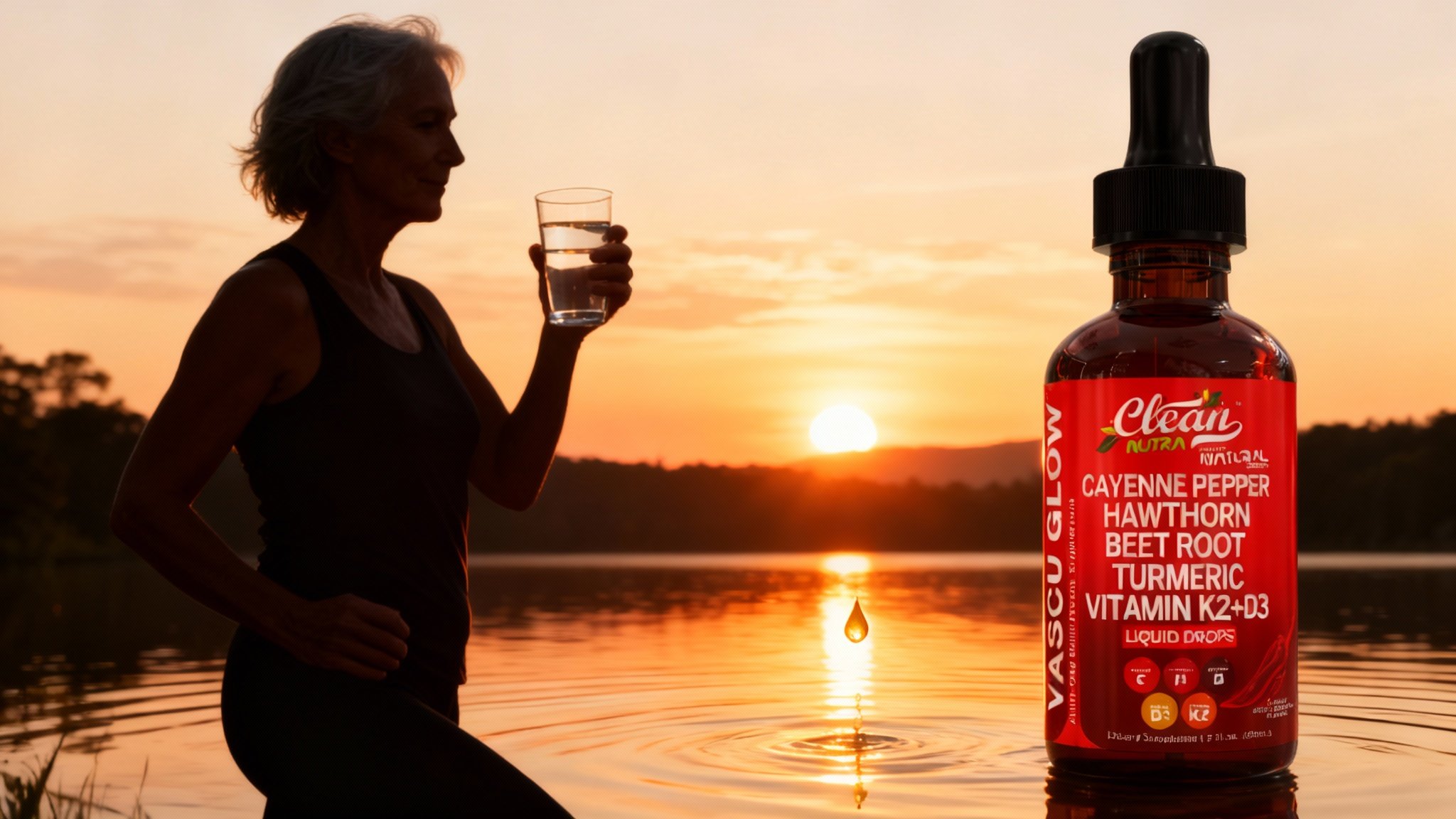 A person enjoying renewed vitality at sunrise, representing the positive lifestyle outcomes detailed in Clean Nutra Vascu Flow reviews and user testimonials.