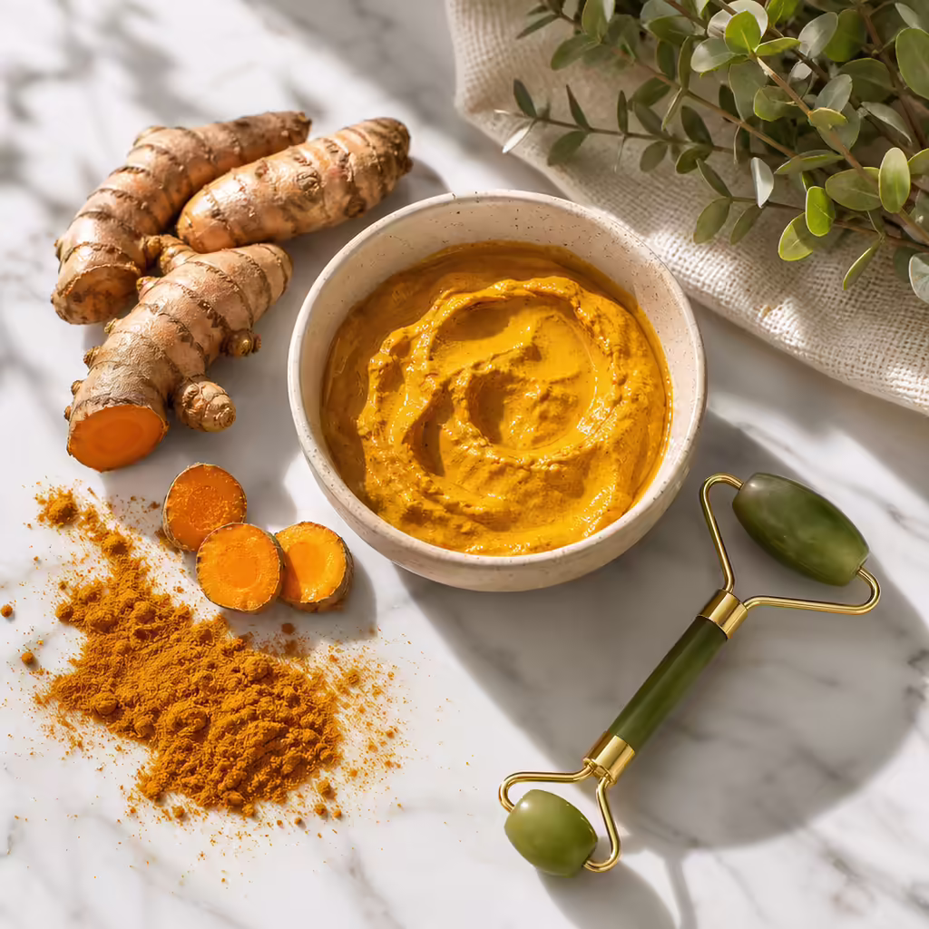 Turmeric for skin — acne, psoriasis and anti-ageing clinical evidence 2026