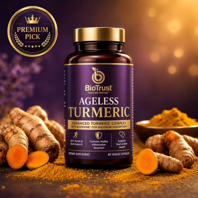 BioTrust Ageless Turmeric Review (2026): What Is It and Is It Worth It?
