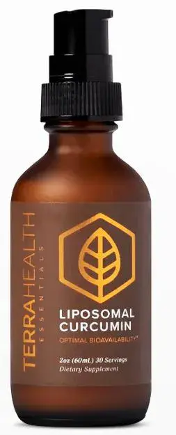 Terra Health Essentials Liposomal Curcumin bottle